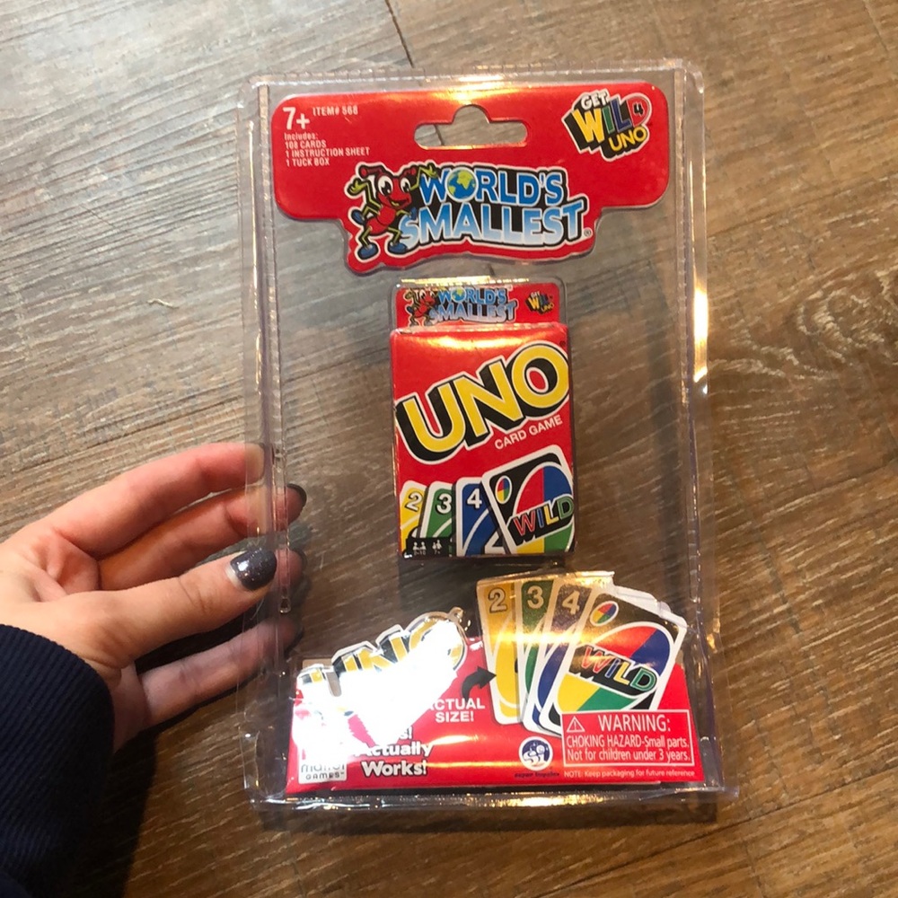 On Sale! Worlds Smallest Uno